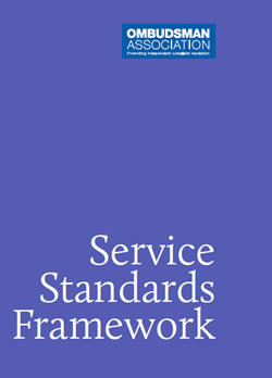Service Standards Framework cover